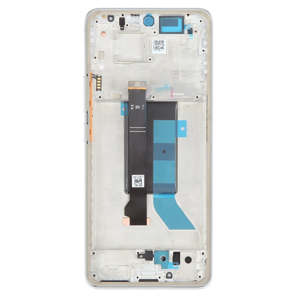 For Xiaomi Redmi Note 14 Pro+ 5G Original LCD Screen Digitizer Full Assembly with Frame (Silver)