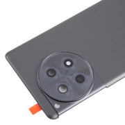 For OnePlus Ace 3 Battery Back Cover with Camera Lens Cover(Black)