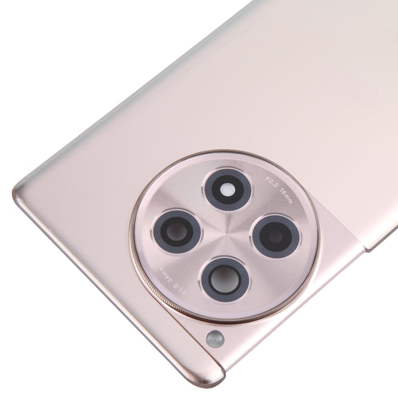 For OnePlus Ace 3 Battery Back Cover with Camera Lens Cover(Gold)