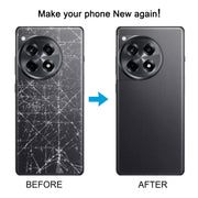 For OnePlus Ace 3 Battery Back Cover with Camera Lens Cover(Gold)