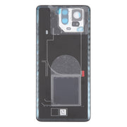 For Asus ROG Phone 9 Pro 5G Original Glass Battery Back Cover with Camera Frame(Matte Black)