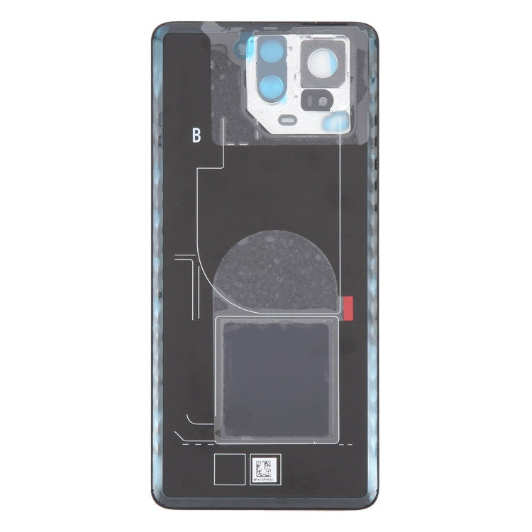 For Asus ROG Phone 9 Pro 5G Original Glass Battery Back Cover with Camera Frame(Matte Black)