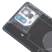 For Asus ROG Phone 9 Pro 5G Original Glass Battery Back Cover with Camera Frame(Matte Black)