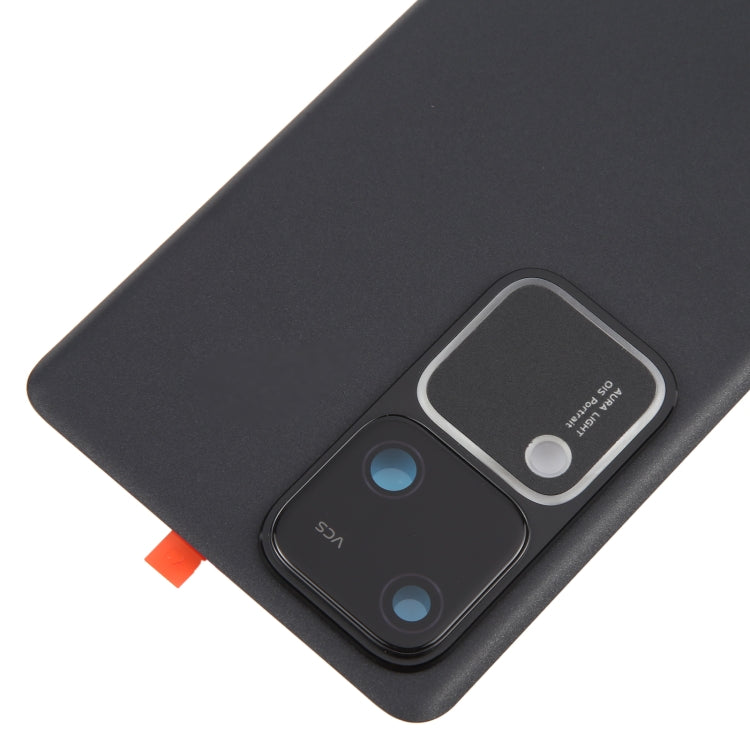 For vivo V30 5G Original Battery Back Cover with Camera Lens Cover(Black)