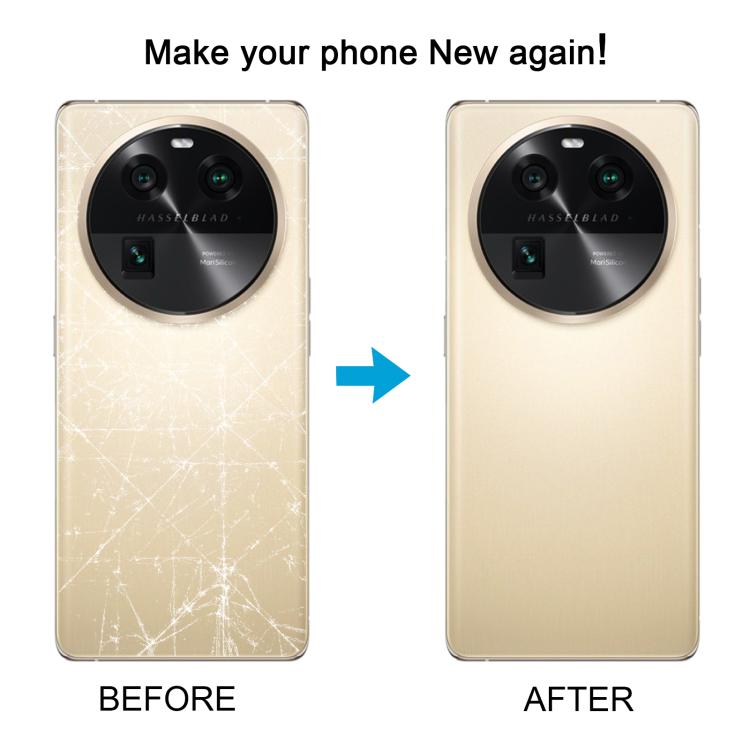 For OPPO Find X6 OEM Battery Back Cover(Blue)