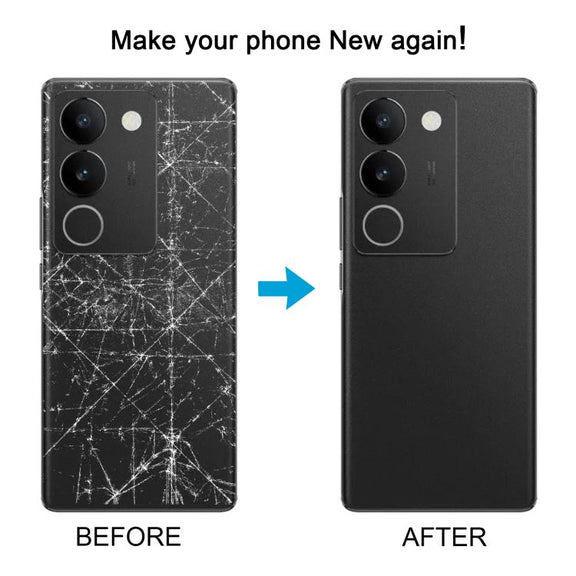 For vivo V29 OEM Battery Back Cover(Black)