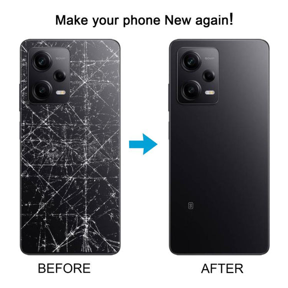 For Xiaomi Redmi Note 12 Pro 5G OEM Battery Back Cover(Black)