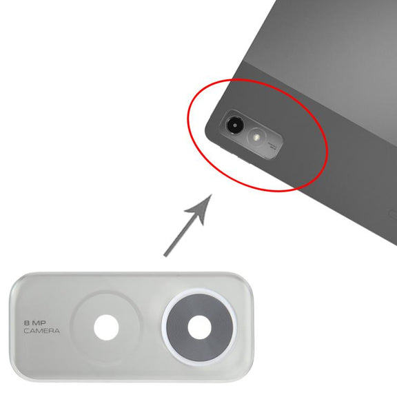 For Lenovo Tab P12 Original Back Camera Lens (Grey)