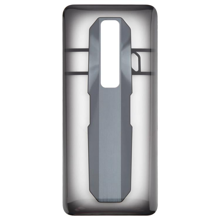 For ZTE nubia Red Magic 7 NX679J Glass Battery Back Cover(Transparent)