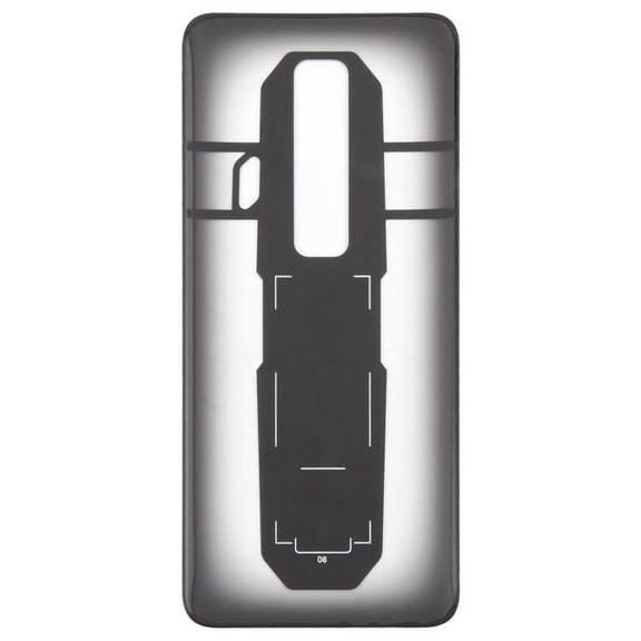 For ZTE nubia Red Magic 7 NX679J Glass Battery Back Cover(Transparent)