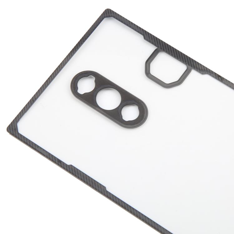 For ZTE nubia Red Magic 8S Pro NX729J Glass Battery Back Cover (Transparent)