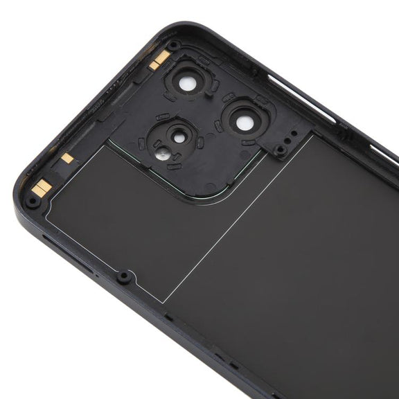 For ZTE Axon 50 Lite 8050 Glass Battery Back Cover with Middle Frame / Camera Lens Cover(Green)