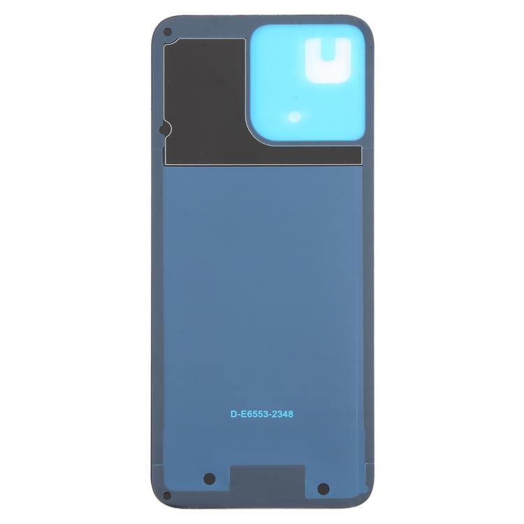 For ZTE Blade V50 Design 4G Glass Battery Back Cover(Black)
