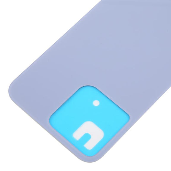 For ZTE Blade V50 Design 4G Glass Battery Back Cover(Purple)