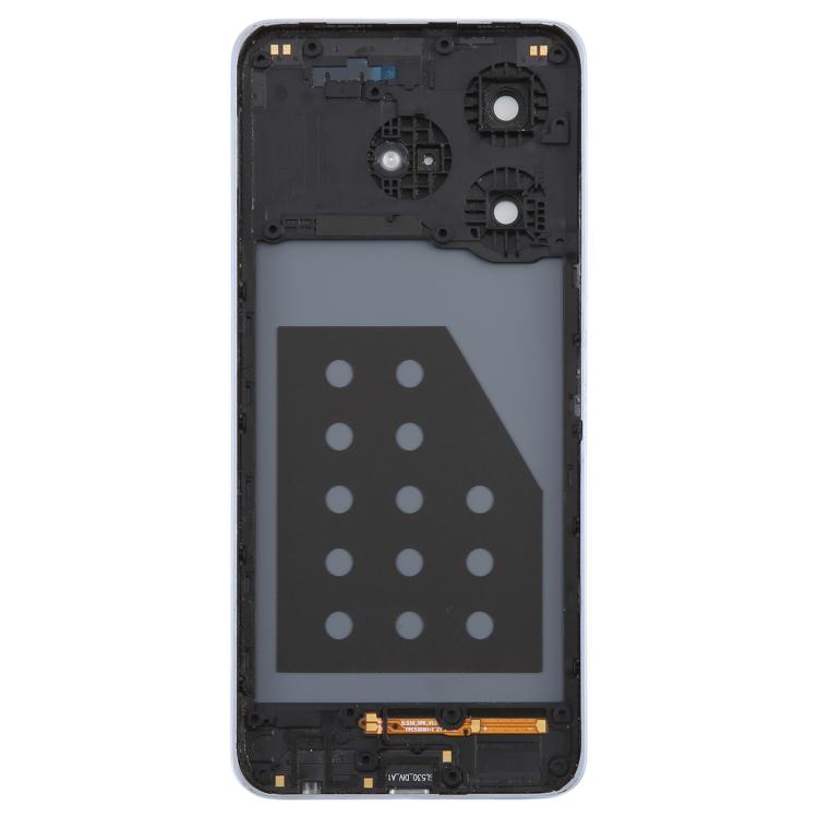 For ZTE Axon 60 Lite Z2356 Glass Battery Back Cover with Middle Frame / Camera Lens Cover(Gold)