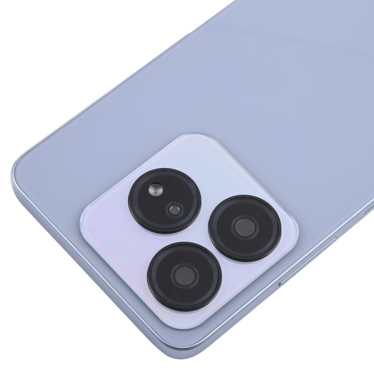 For ZTE Axon 60 Lite Z2356 Glass Battery Back Cover with Middle Frame / Camera Lens Cover(Purple)