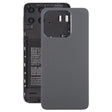 For ZTE Axon 60 / V60 Z2356 Glass Battery Back Cover with Adhesive(Black) - For ZTE by PMC TechLife | Online Shopping South Africa | PMC TechLife | Buy Now Pay Later Mobicred