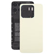 For ZTE Axon 60 / V60 Z2356 Glass Battery Back Cover with Adhesive(Gold) - For ZTE by PMC TechLife | Online Shopping South Africa | PMC TechLife | Buy Now Pay Later Mobicred