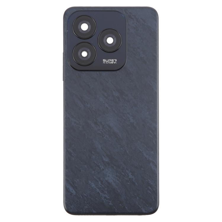 For ZTE Blade A75 4G Z2359 Battery Back Cover with Middle Frame / Camera Lens Cover(Black)