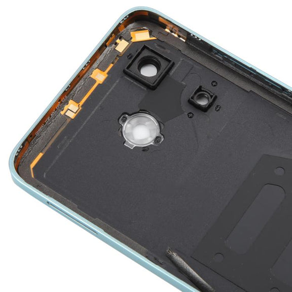 For ZTE Blade A75 4G Z2359 Battery Back Cover with Middle Frame / Camera Lens Cover(Green)