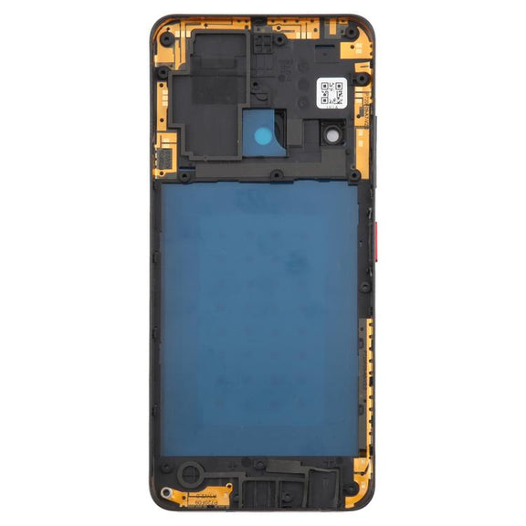 For ZTE nubia Focus Glass Battery Back Cover with Middle Frame / Camera Lens Cover(Black)
