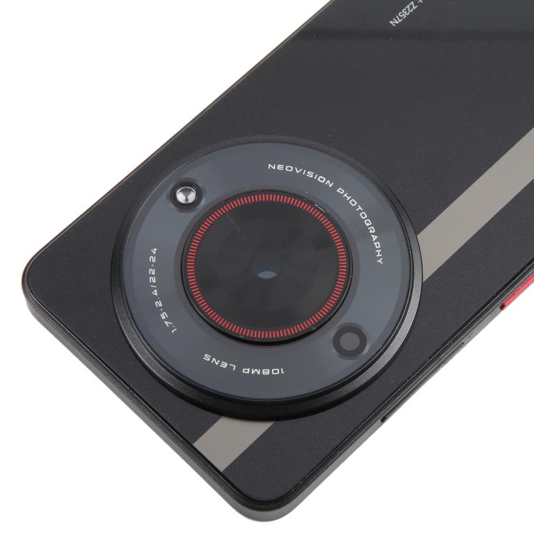 For ZTE nubia Focus Glass Battery Back Cover with Middle Frame / Camera Lens Cover(Black)