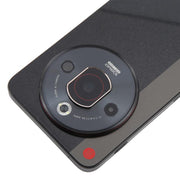 For ZTE nubia Focus Pro Z2351N Glass Battery Back Cover with Middle Frame / Camera Lens Cover(Black)