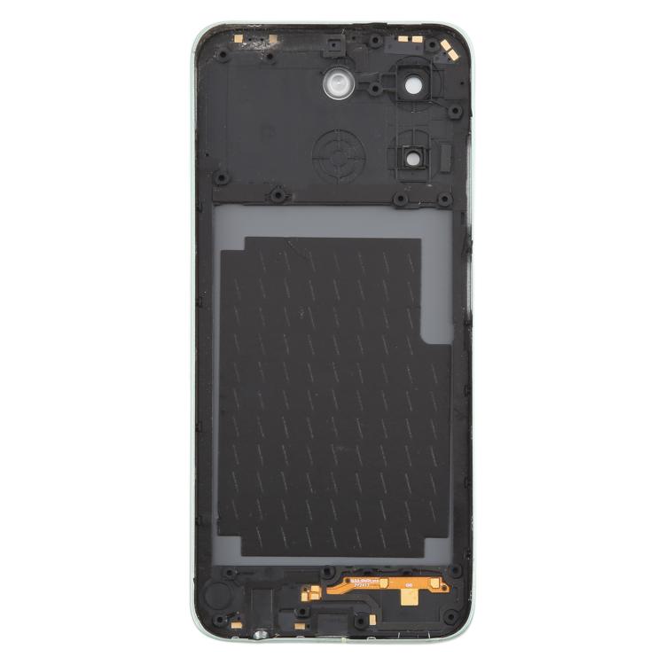 For ZTE Blade A35 Z2453 Battery Back Cover with Middle Frame / Camera Lens Cover(Green)
