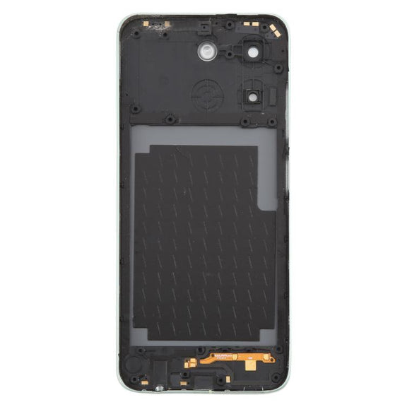 For ZTE Blade A35 Z2453 Battery Back Cover with Middle Frame / Camera Lens Cover(Green)