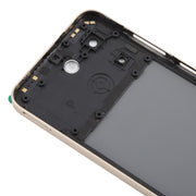 For ZTE Blade A55 Z2450 Battery Back Cover with Middle Frame / Camera Lens Cover(Orange)