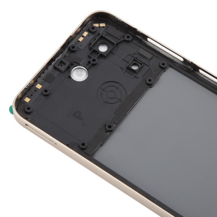 For ZTE Blade A55 Z2450 Battery Back Cover with Middle Frame / Camera Lens Cover(Orange)