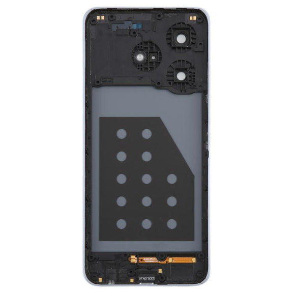 For ZTE Blade V60 Design Z2350 Glass Battery Back Cover with Middle Frame / Camera Lens Cover(Gold)