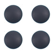 For Microsoft Surface Laptop 3 / 4 / 5 1872 1868 1952 1867 1950 4 in 1 Bottom Case Rubber Mats (Black) - Microsoft Spare Parts by PMc TechLife | Online Shopping South Africa | PMc TechLife | Buy Now Pay Later Mobicred