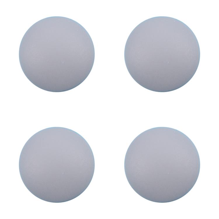 For Microsoft Surface Laptop 3 / 4 / 5 1872 1868 1952 1867 1950 4 in 1 Bottom Case Rubber Mats (Silver)
