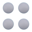 For Microsoft Surface Laptop 3 / 4 / 5 1872 1868 1952 1867 1950 4 in 1 Bottom Case Rubber Mats (Silver) - Microsoft Spare Parts by PMc TechLife | Online Shopping South Africa | PMc TechLife | Buy Now Pay Later Mobicred