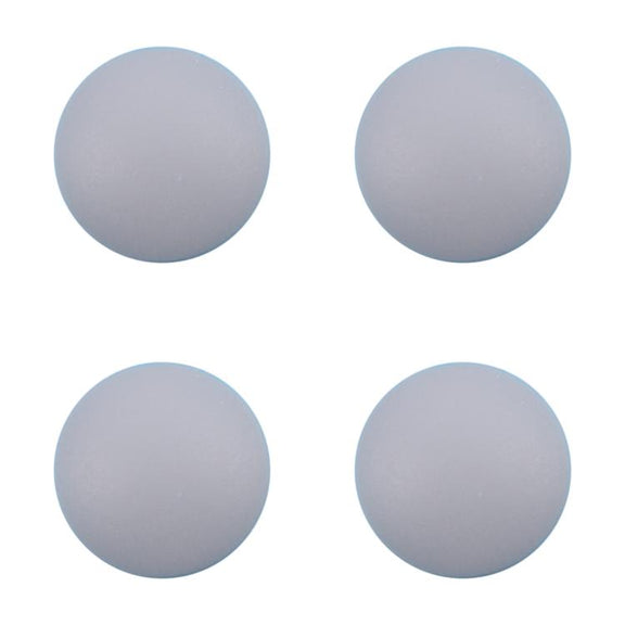 For Microsoft Surface Laptop 3 / 4 / 5 1872 1868 1952 1867 1950 4 in 1 Bottom Case Rubber Mats (Silver)