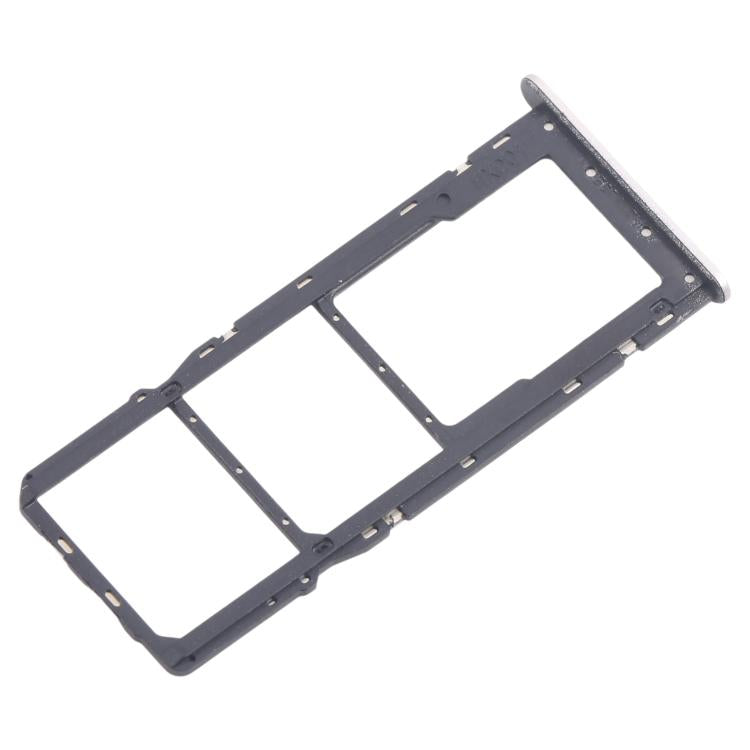 For Nokia C32 Original SIM Card Tray + SIM Card Tray + Micro SD Card Tray (Gold)