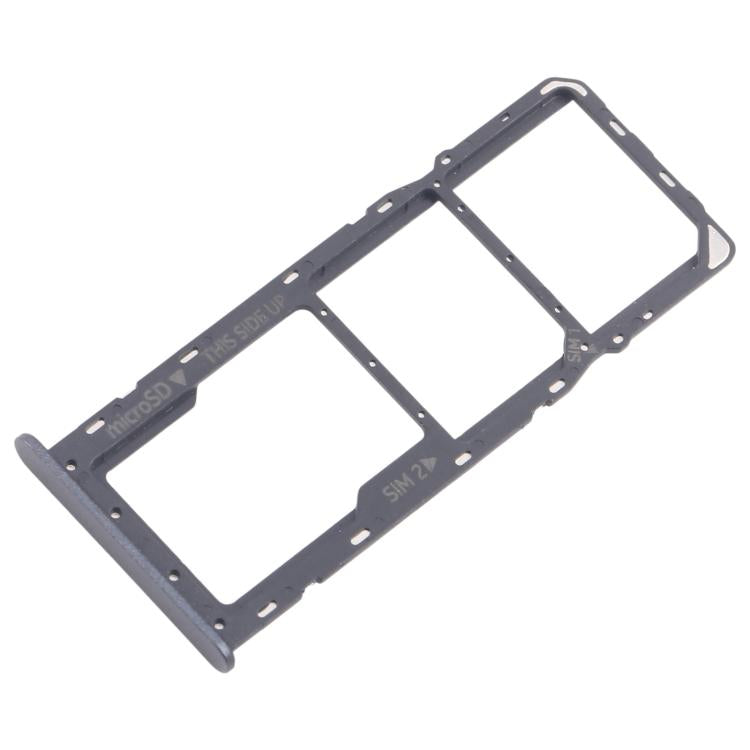 For Nokia C32 Original SIM Card Tray + SIM Card Tray + Micro SD Card Tray (Blue)