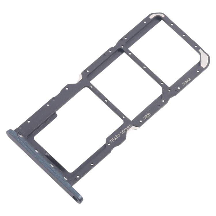 For Nokia G11 Original SIM Card Tray + SIM Card Tray + Micro SD Card Tray (Black)