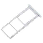For Nokia C31 Original SIM Card Tray + SIM Card Tray + Micro SD Card Tray (Blue)