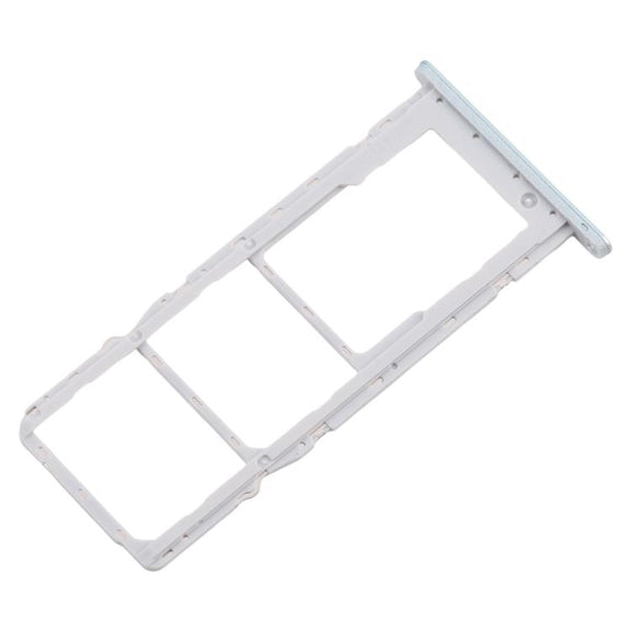 For Nokia C31 Original SIM Card Tray + SIM Card Tray + Micro SD Card Tray (Blue)
