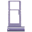 For Nokia G42 Original SIM Card Tray + SIM Card Tray / Micro SD Card Tray (Purple) - Card Tray by PMc TechLife | Online Shopping South Africa | PMc TechLife | Buy Now Pay Later Mobicred