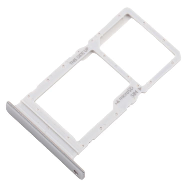 For Nokia G42 Original SIM Card Tray + SIM Card Tray / Micro SD Card Tray (Silver)