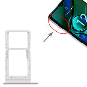 For Nokia G42 Original SIM Card Tray + SIM Card Tray / Micro SD Card Tray (Silver)