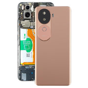 For vivo V40e Battery Back Cover with Camera Lens Cover(Gold)