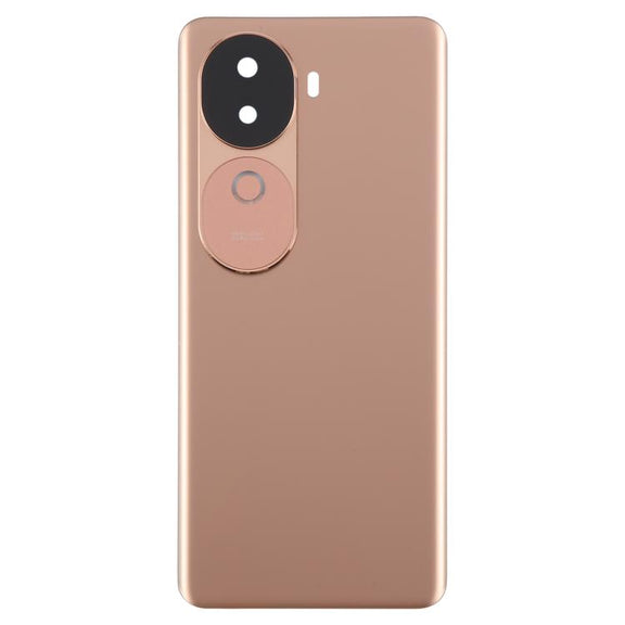 For vivo V40e Battery Back Cover with Camera Lens Cover(Gold)