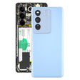 For vivo V27 / V27 Pro Battery Back Cover with Camera Lens Cover(Blue) - free shipping - PMC TechLife - Order now!