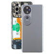 For vivo V40 Pro Battery Back Cover with Camera Lens Cover(Gray) - Back Cover by PMc TechLife | Online Shopping South Africa | PMc TechLife | Buy Now Pay Later Mobicred