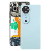 For vivo V40 Battery Back Cover with Camera Lens Cover(Blue)