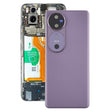 For vivo V40 Battery Back Cover with Camera Lens Cover(Purple) - Back Cover by PMC TechLife | Online Shopping South Africa | PMC TechLife | Buy Now Pay Later Mobicred
